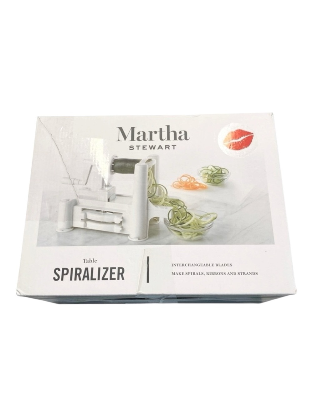 new Martha Stewart ☀︎︎ Veggie Table Spiralizer ☀︎︎ Raw Vegan Pasta Chef Tool ☀︎︎ - Picture 11 of 14